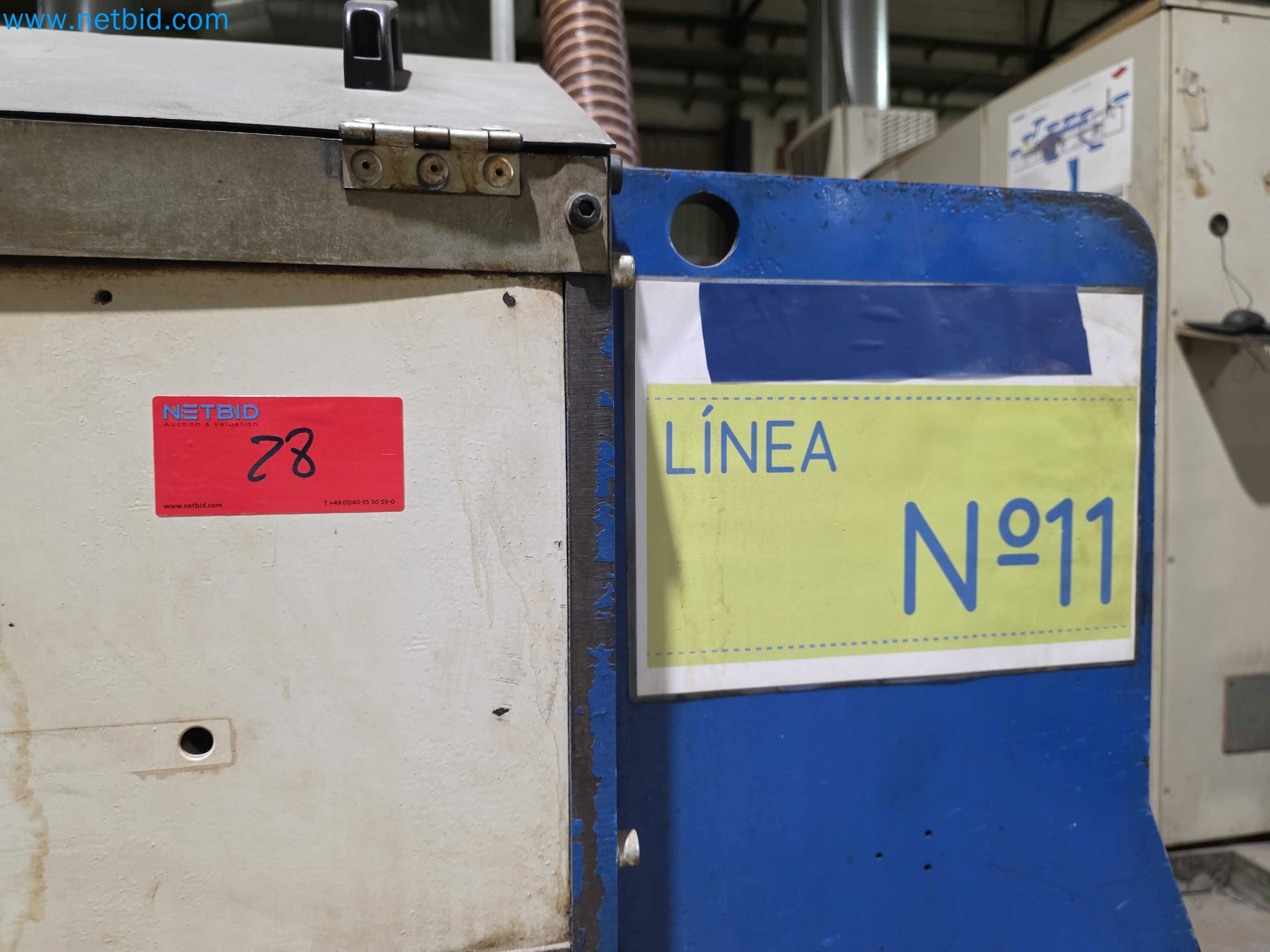 Liquidação de empresas - Máquinas de embalagem usadas para embalagem de frutas e legumes (linha de produção de MDF)-3