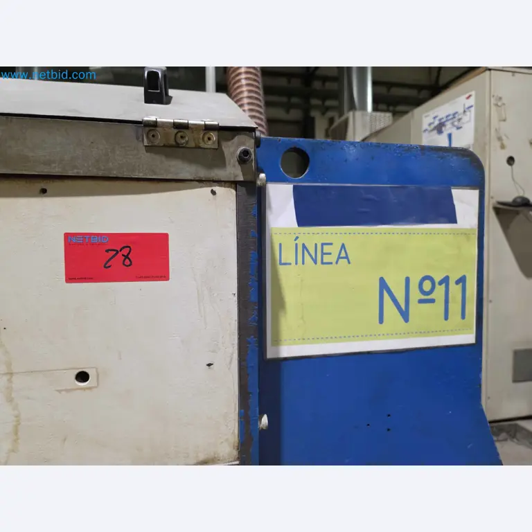 Liquidação de empresas - Máquinas de embalagem usadas para embalagem de frutas e legumes (linha de produção de MDF)-3