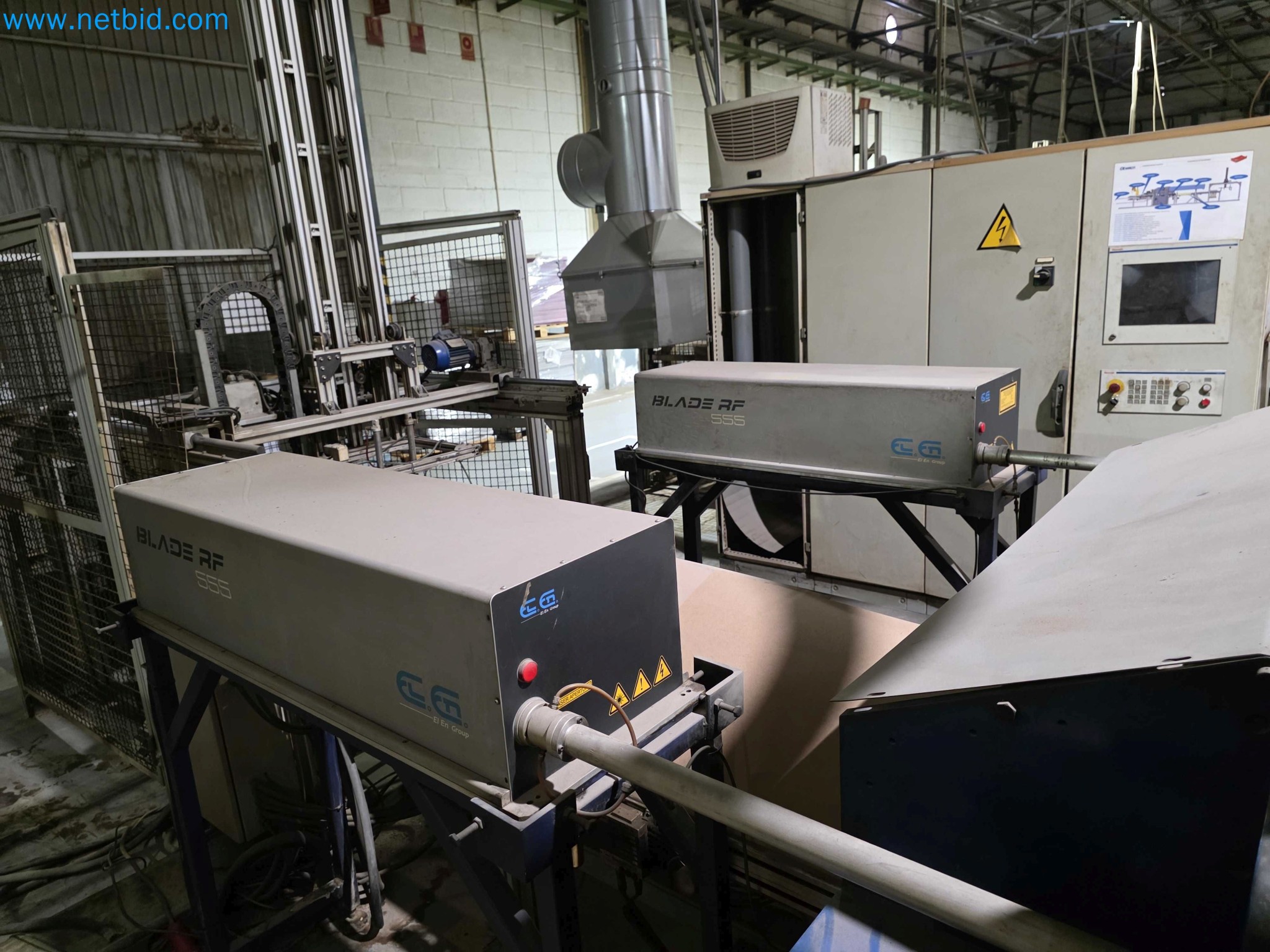 Liquidação de empresas - Máquinas de embalagem usadas para embalagem de frutas e legumes (linha de produção de MDF)-8