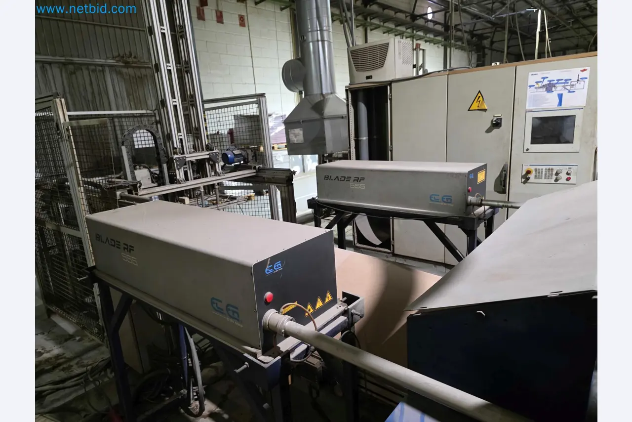 Liquidação de empresas - Máquinas de embalagem usadas para embalagem de frutas e legumes (linha de produção de MDF)-8