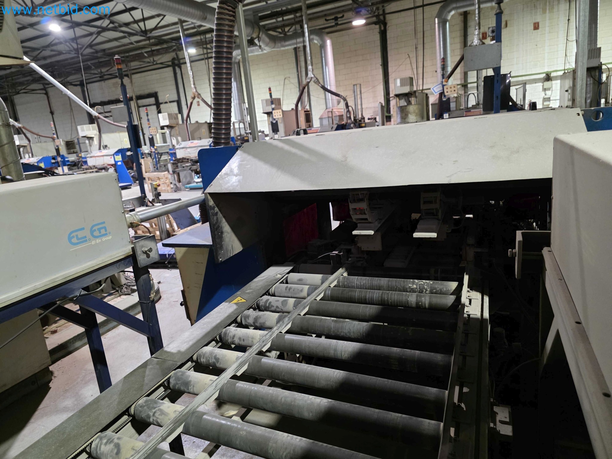 Liquidação de empresas - Máquinas de embalagem usadas para embalagem de frutas e legumes (linha de produção de MDF)-12