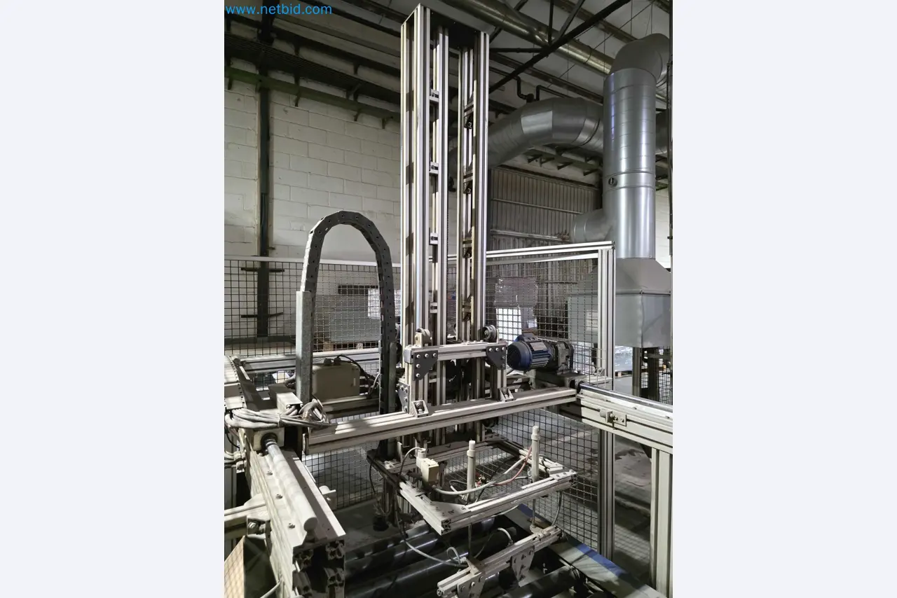 Liquidação de empresas - Máquinas de embalagem usadas para embalagem de frutas e legumes (linha de produção de MDF)-13