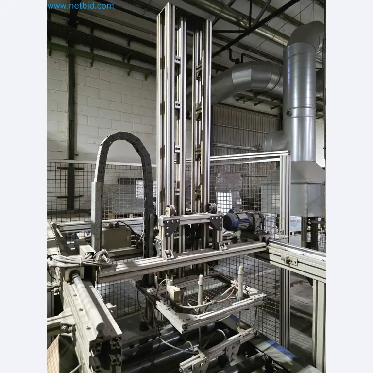 Liquidação de empresas - Máquinas de embalagem usadas para embalagem de frutas e legumes (linha de produção de MDF)-13