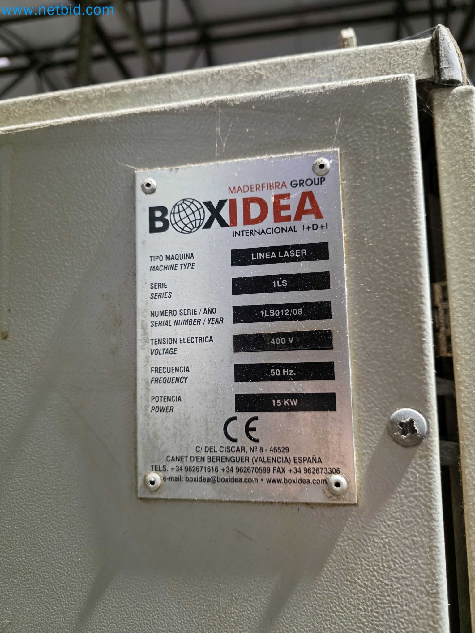 Liquidação de empresas - Máquinas de embalagem usadas para embalagem de frutas e legumes (linha de produção de MDF)-19