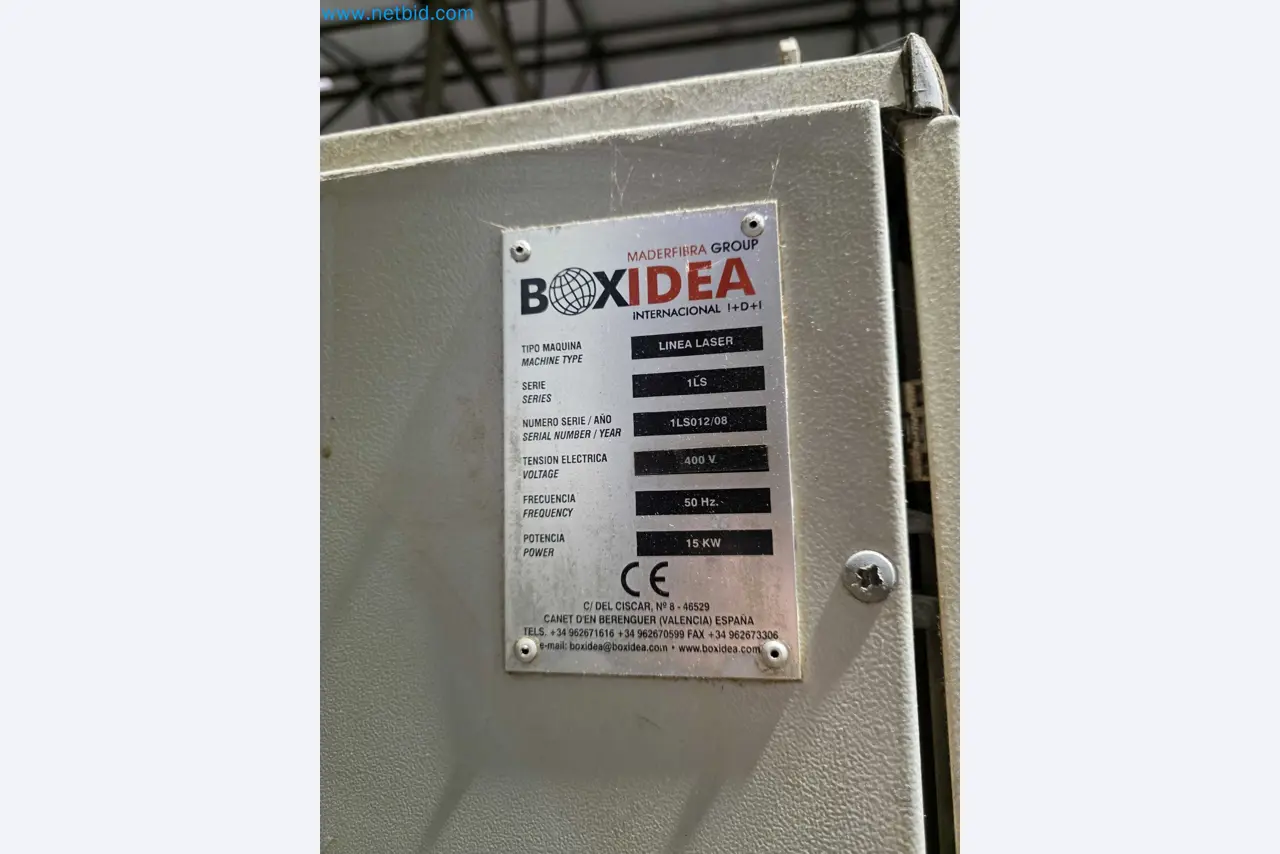 Liquidação de empresas - Máquinas de embalagem usadas para embalagem de frutas e legumes (linha de produção de MDF)-19