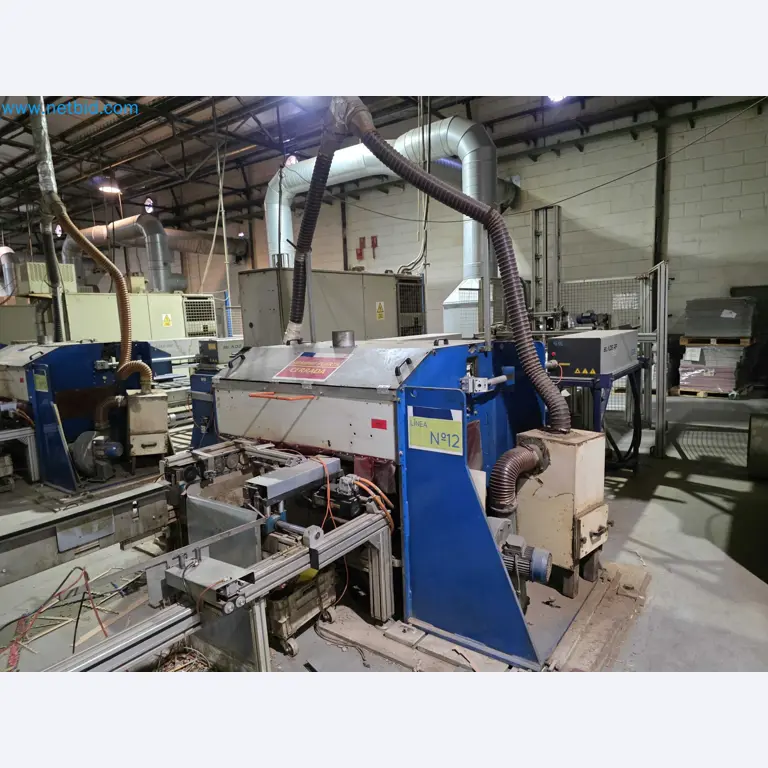 Liquidação de empresas - Máquinas de embalagem usadas para embalagem de frutas e legumes (linha de produção de MDF)-1