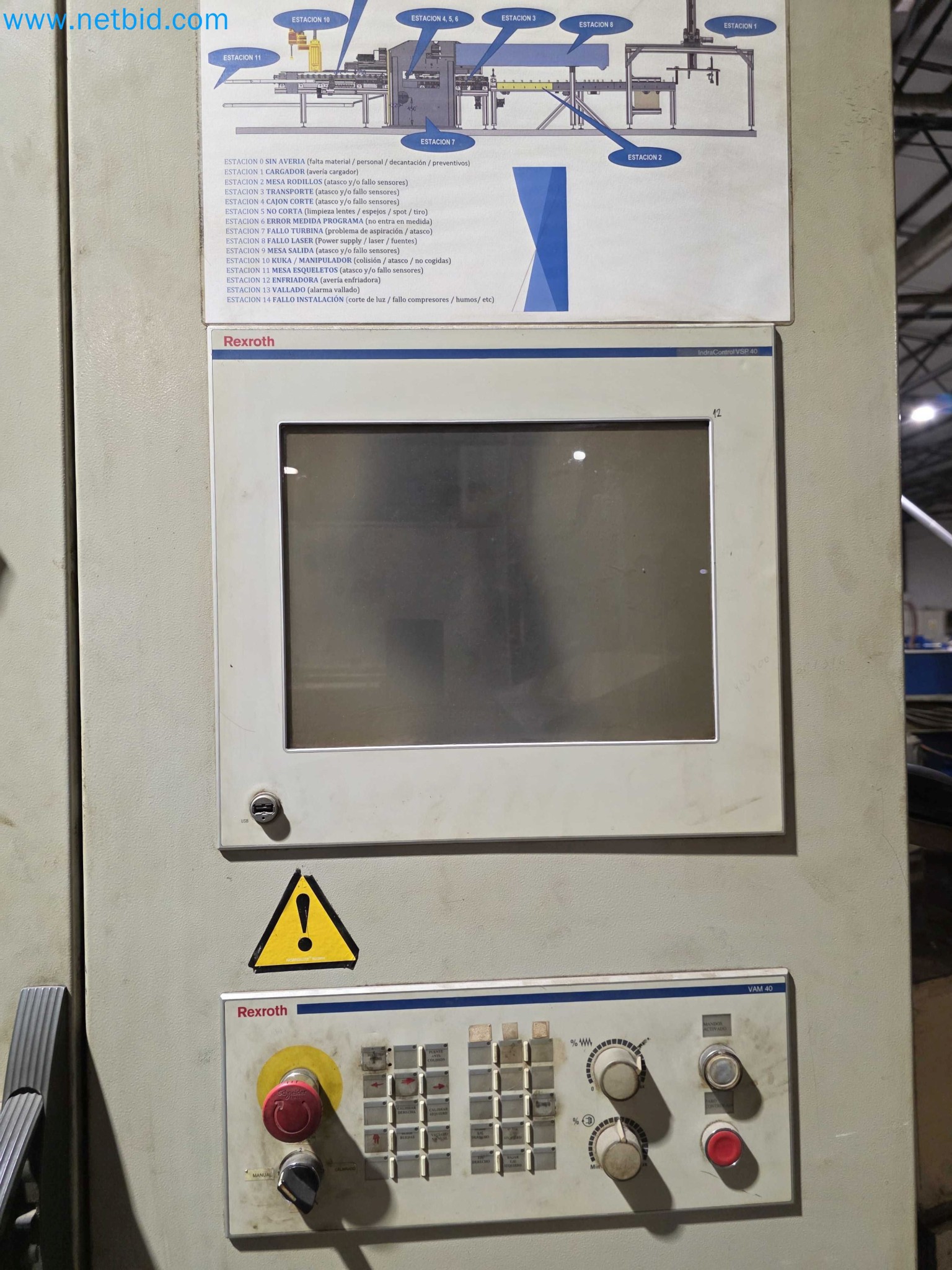 Liquidação de empresas - Máquinas de embalagem usadas para embalagem de frutas e legumes (linha de produção de MDF)-20