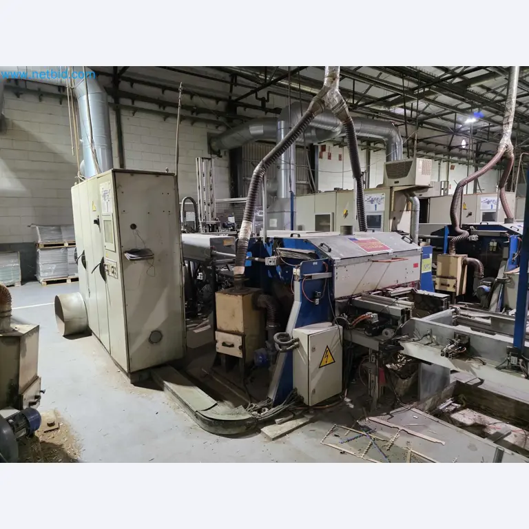 Liquidação de empresas - Máquinas de embalagem usadas para embalagem de frutas e legumes (linha de produção de MDF)-2