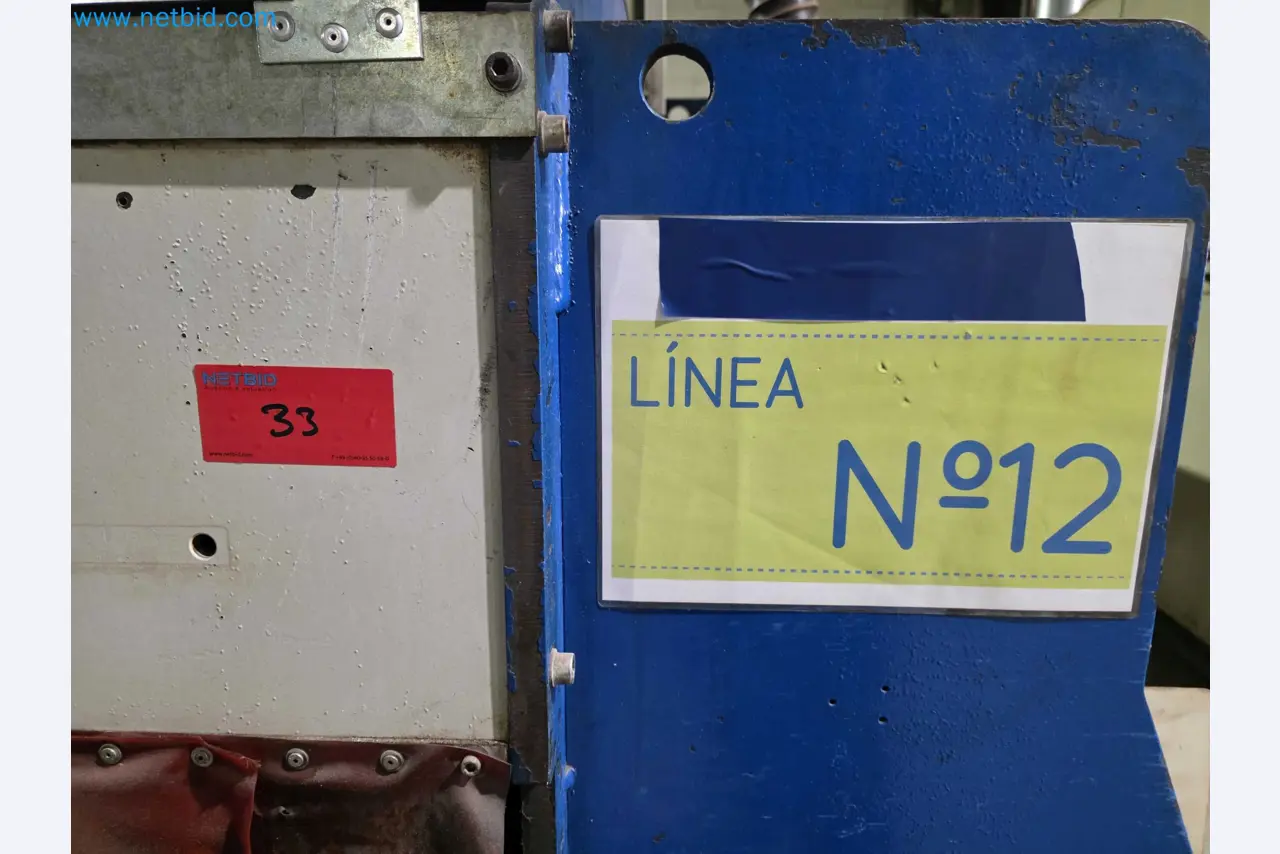 Liquidação de empresas - Máquinas de embalagem usadas para embalagem de frutas e legumes (linha de produção de MDF)-4