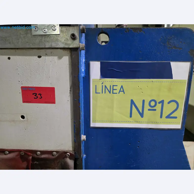 Liquidação de empresas - Máquinas de embalagem usadas para embalagem de frutas e legumes (linha de produção de MDF)-4