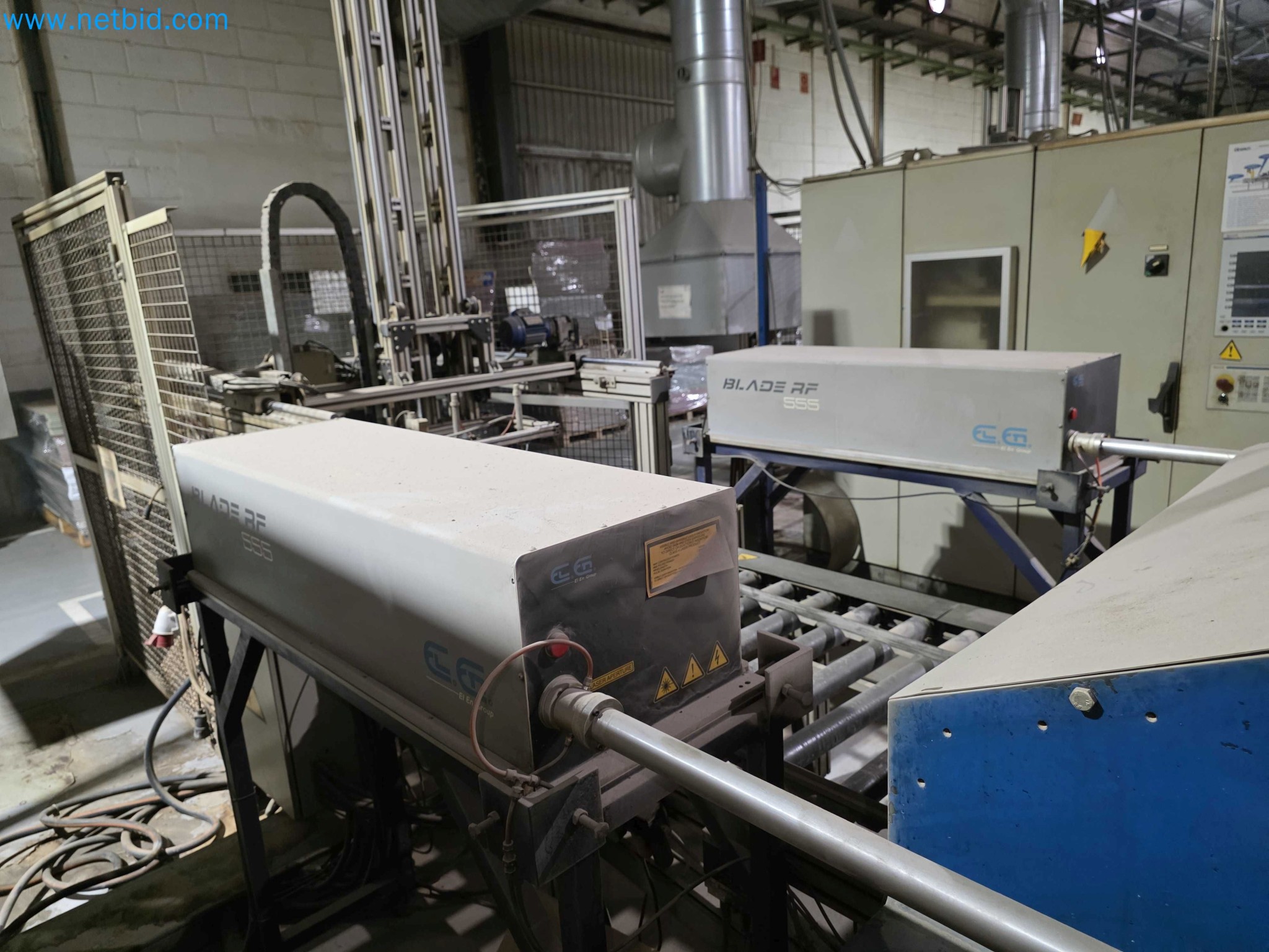 Liquidação de empresas - Máquinas de embalagem usadas para embalagem de frutas e legumes (linha de produção de MDF)-8