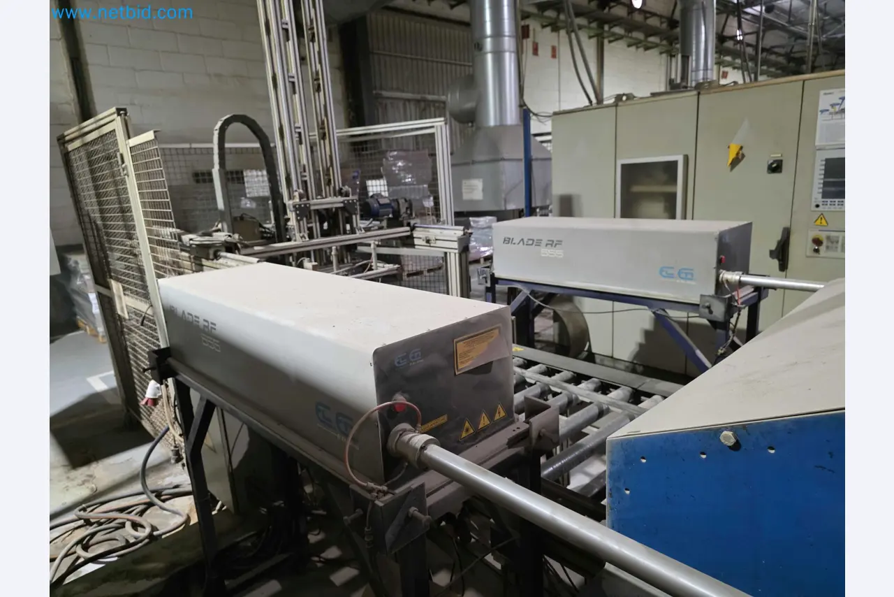 Liquidação de empresas - Máquinas de embalagem usadas para embalagem de frutas e legumes (linha de produção de MDF)-8