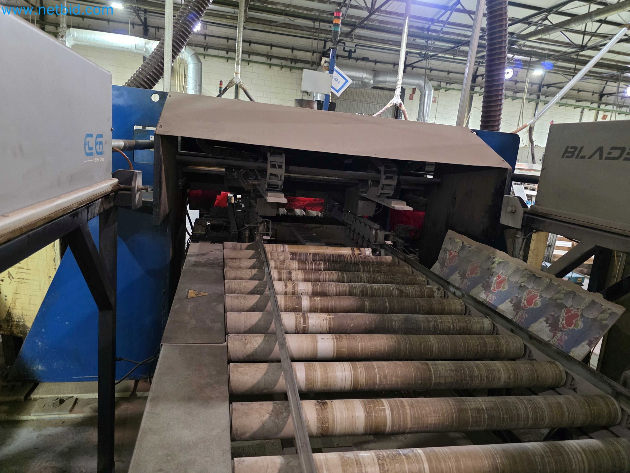 Liquidação de empresas - Máquinas de embalagem usadas para embalagem de frutas e legumes (linha de produção de MDF)-17