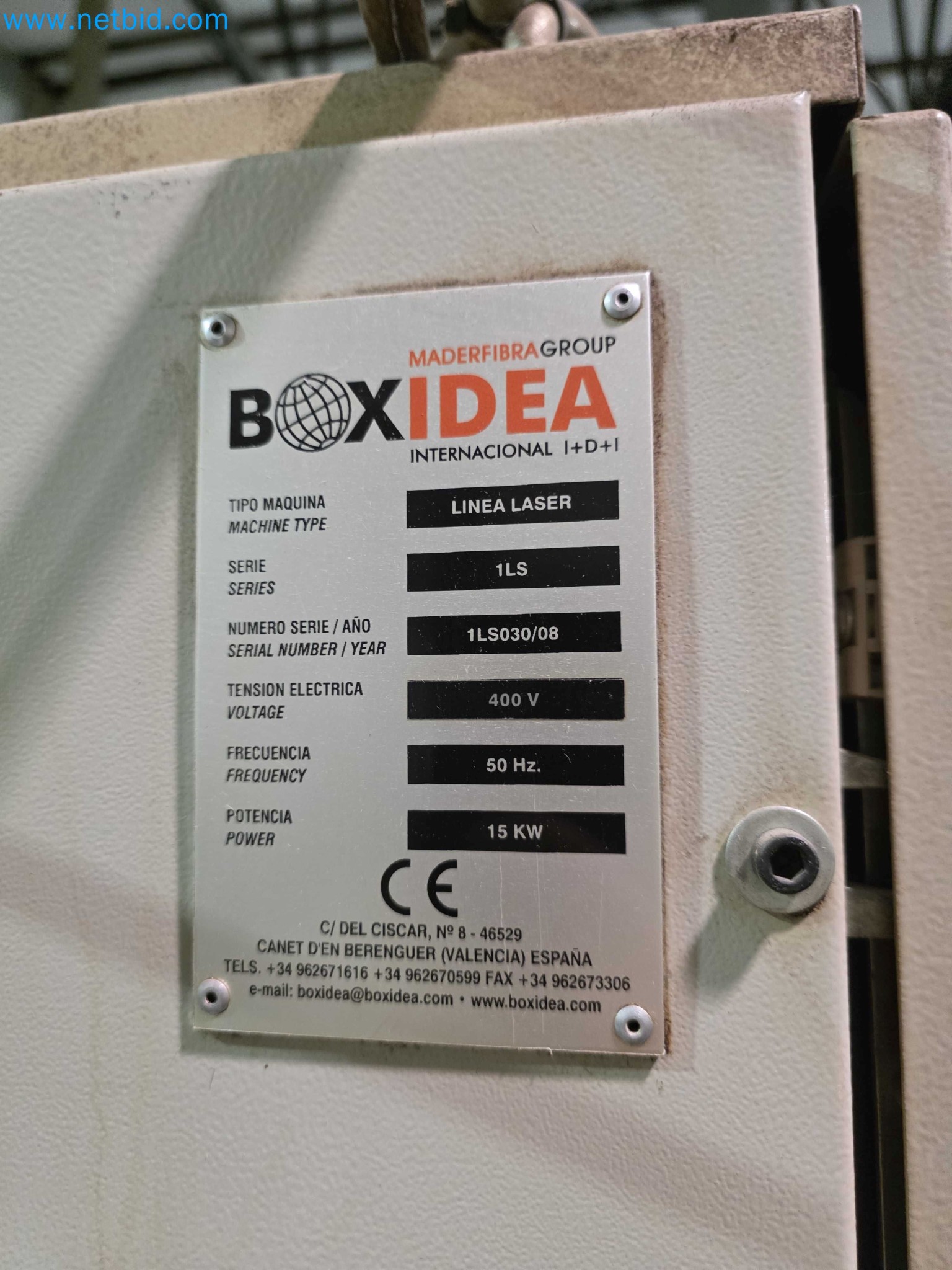 Liquidação de empresas - Máquinas de embalagem usadas para embalagem de frutas e legumes (linha de produção de MDF)-19
