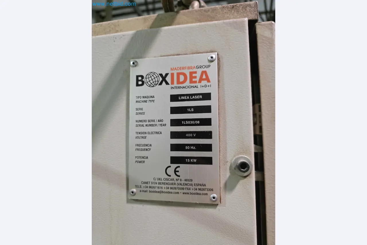 Liquidação de empresas - Máquinas de embalagem usadas para embalagem de frutas e legumes (linha de produção de MDF)-19