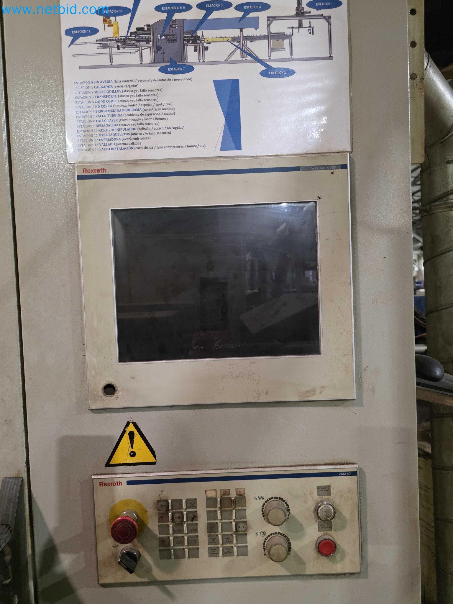 Liquidação de empresas - Máquinas de embalagem usadas para embalagem de frutas e legumes (linha de produção de MDF)-20