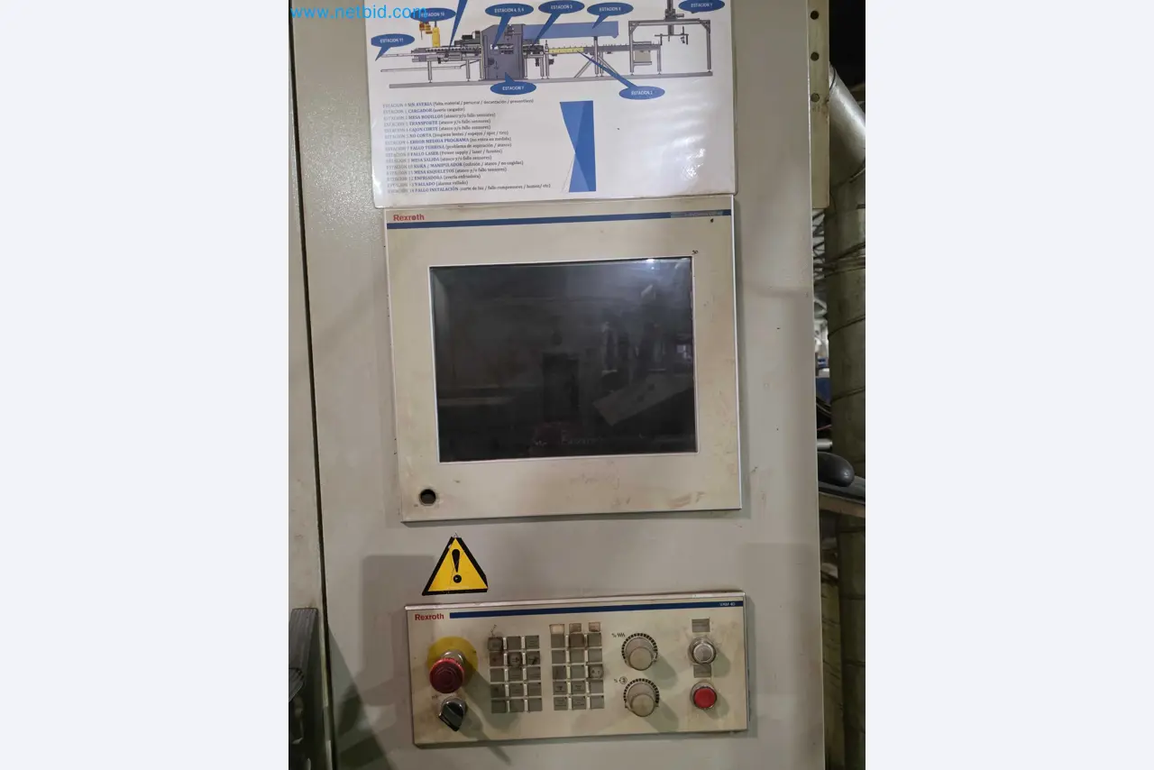 Liquidação de empresas - Máquinas de embalagem usadas para embalagem de frutas e legumes (linha de produção de MDF)-20