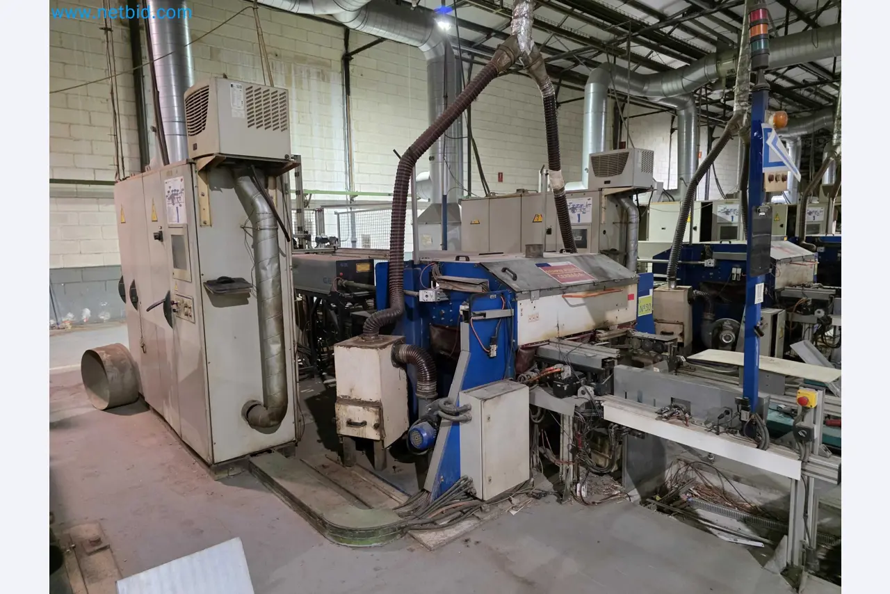 Liquidação de empresas - Máquinas de embalagem usadas para embalagem de frutas e legumes (linha de produção de MDF)-2