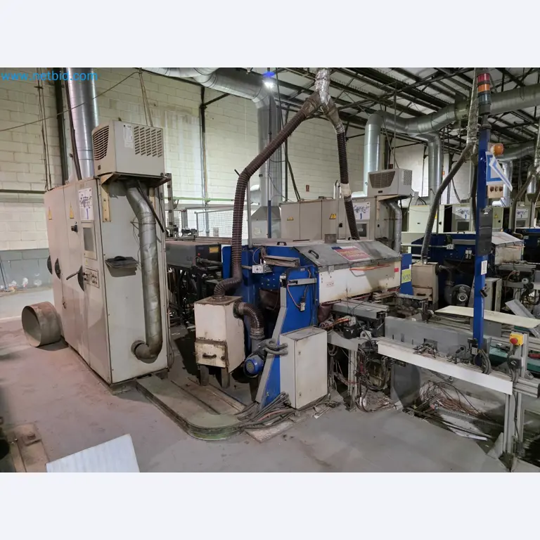 Liquidação de empresas - Máquinas de embalagem usadas para embalagem de frutas e legumes (linha de produção de MDF)-2