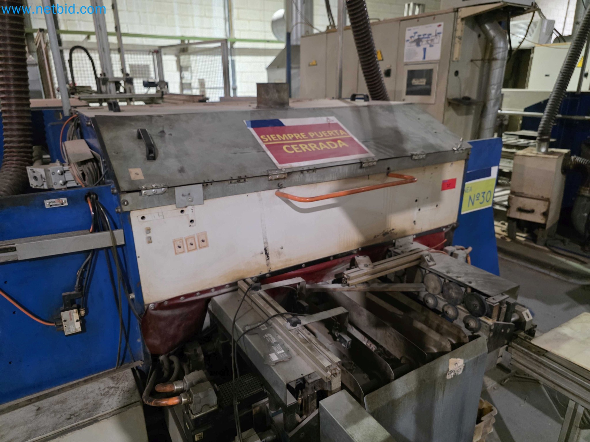 Liquidação de empresas - Máquinas de embalagem usadas para embalagem de frutas e legumes (linha de produção de MDF)-3