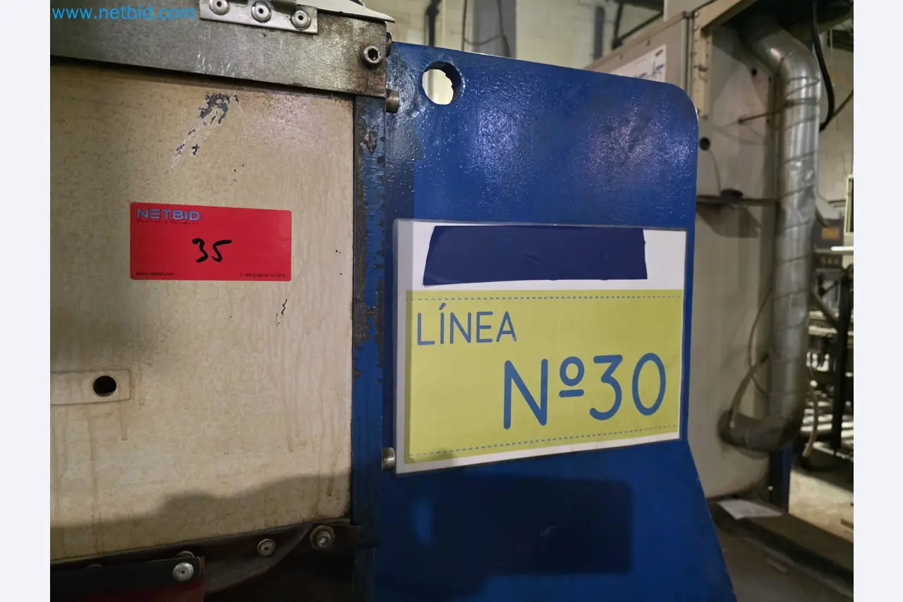 Liquidação de empresas - Máquinas de embalagem usadas para embalagem de frutas e legumes (linha de produção de MDF)-4