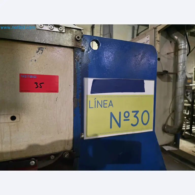 Liquidação de empresas - Máquinas de embalagem usadas para embalagem de frutas e legumes (linha de produção de MDF)-4