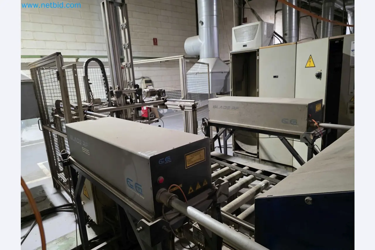 Liquidação de empresas - Máquinas de embalagem usadas para embalagem de frutas e legumes (linha de produção de MDF)-10