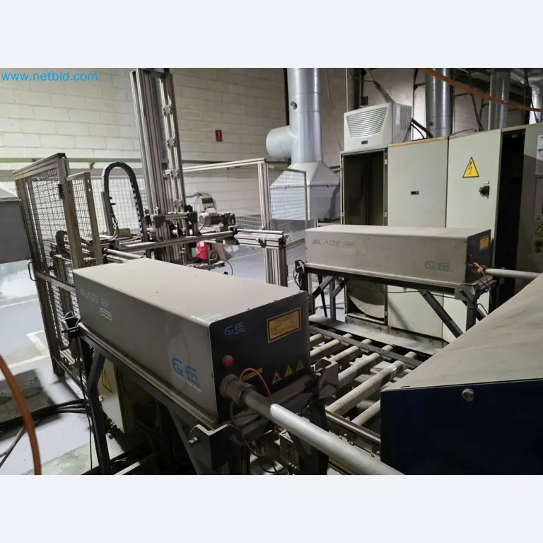 Liquidação de empresas - Máquinas de embalagem usadas para embalagem de frutas e legumes (linha de produção de MDF)-10