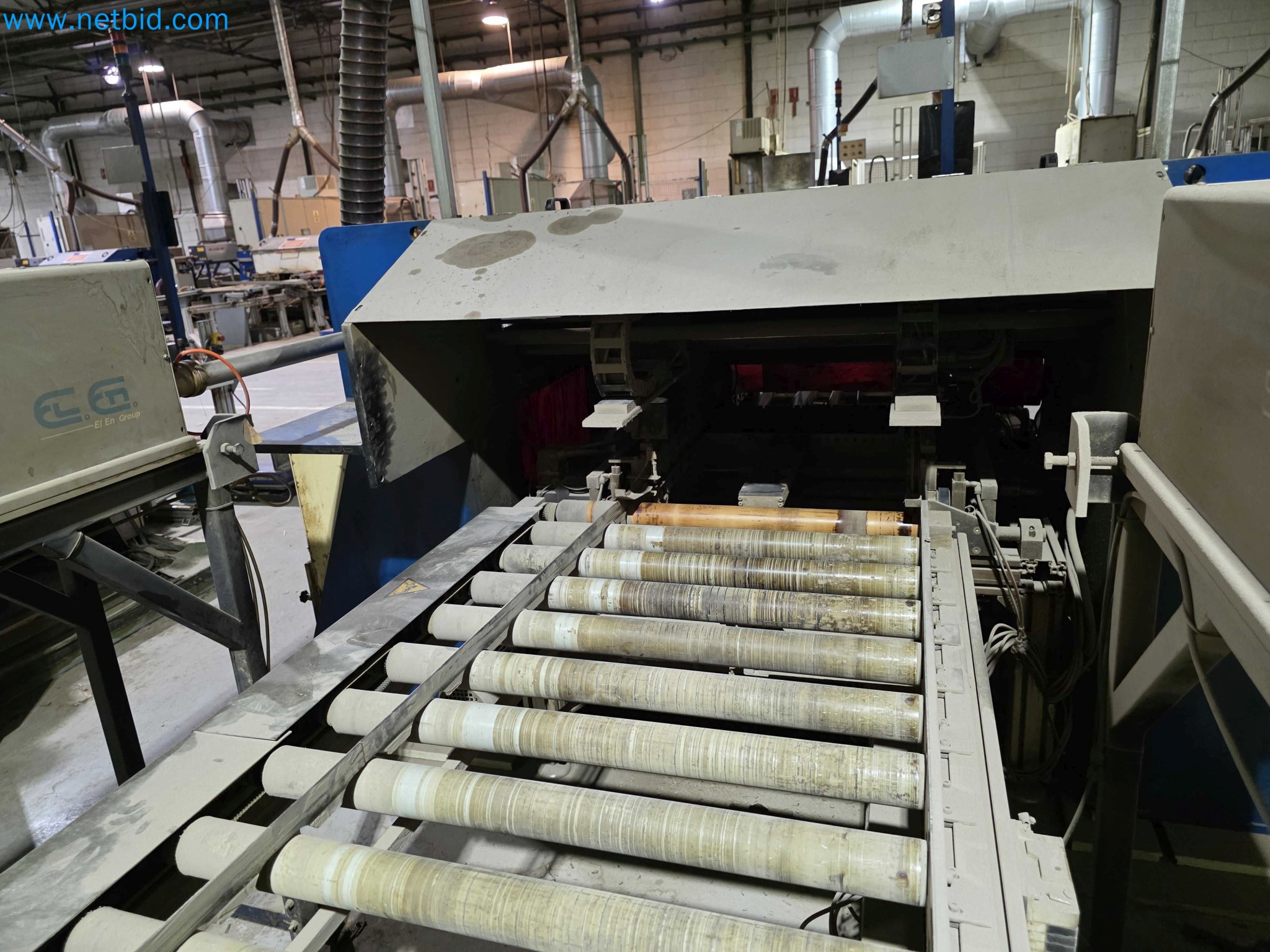 Liquidação de empresas - Máquinas de embalagem usadas para embalagem de frutas e legumes (linha de produção de MDF)-14