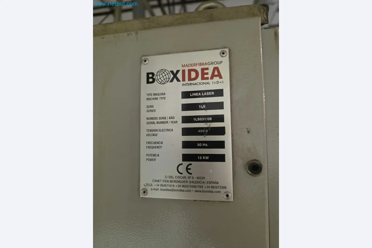 Liquidação de empresas - Máquinas de embalagem usadas para embalagem de frutas e legumes (linha de produção de MDF)-19