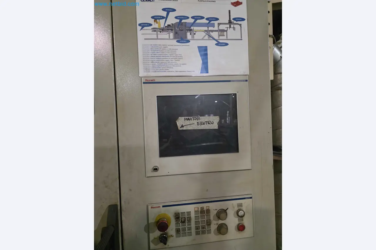 Liquidação de empresas - Máquinas de embalagem usadas para embalagem de frutas e legumes (linha de produção de MDF)-20