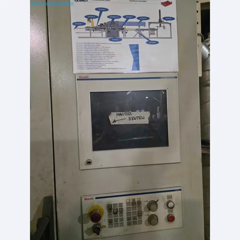 Liquidação de empresas - Máquinas de embalagem usadas para embalagem de frutas e legumes (linha de produção de MDF)-20