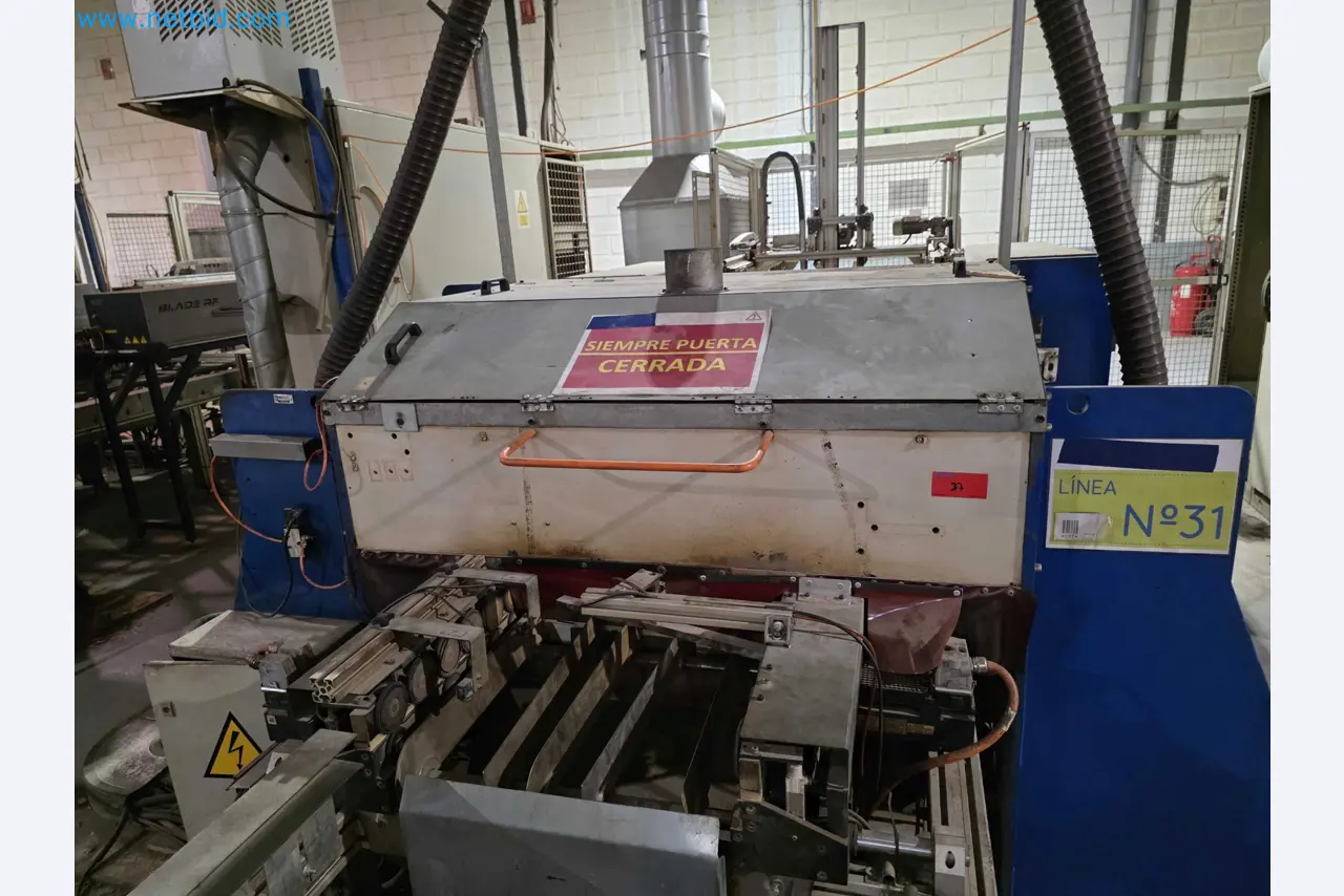 Liquidação de empresas - Máquinas de embalagem usadas para embalagem de frutas e legumes (linha de produção de MDF)-3