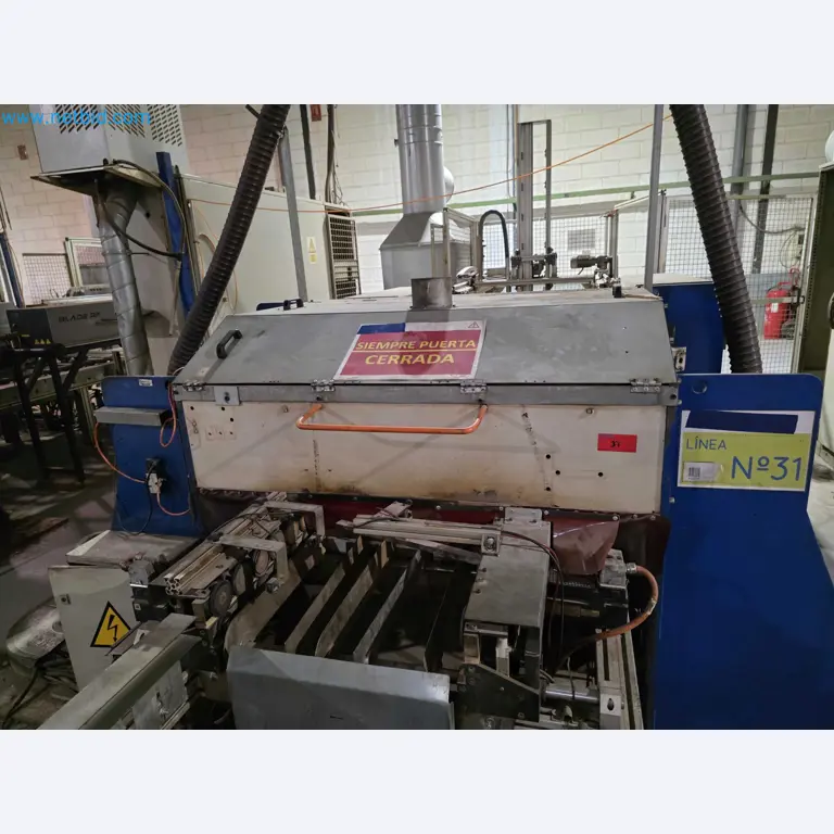 Liquidação de empresas - Máquinas de embalagem usadas para embalagem de frutas e legumes (linha de produção de MDF)-3