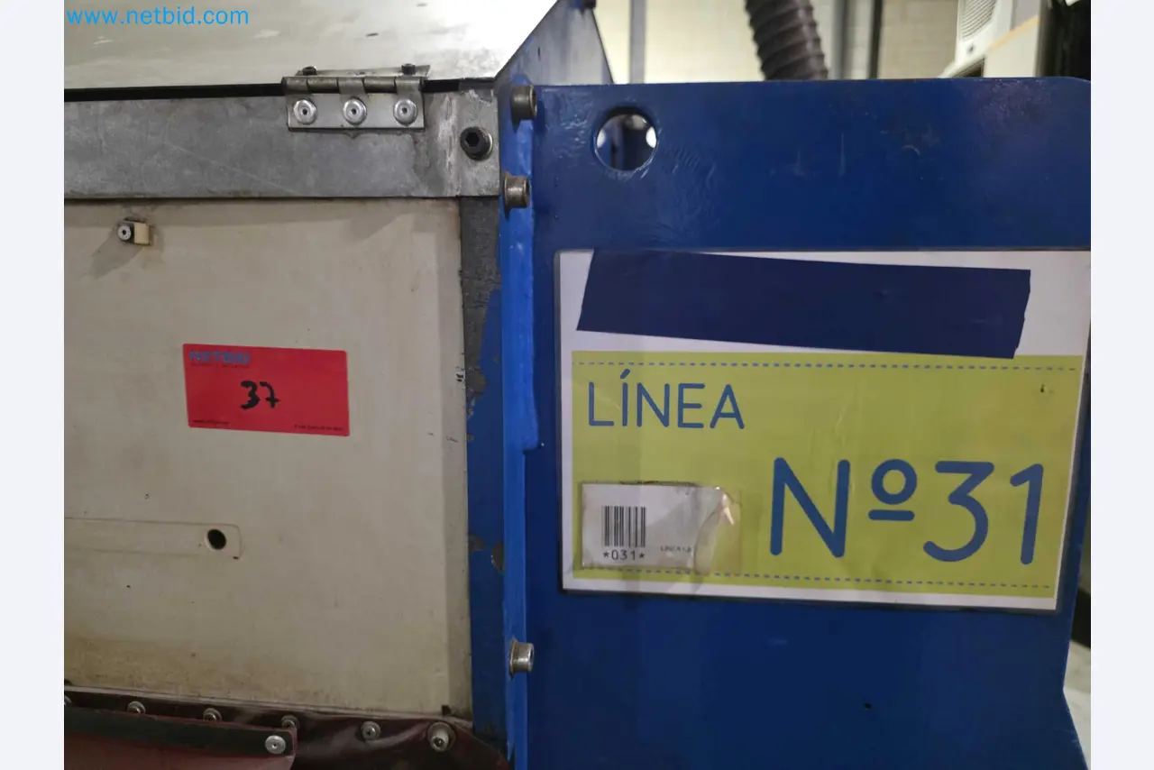 Liquidação de empresas - Máquinas de embalagem usadas para embalagem de frutas e legumes (linha de produção de MDF)-4