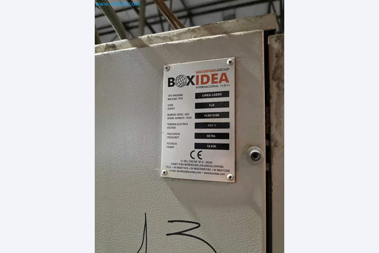 Liquidação de empresas - Máquinas de embalagem usadas para embalagem de frutas e legumes (linha de produção de MDF)-17