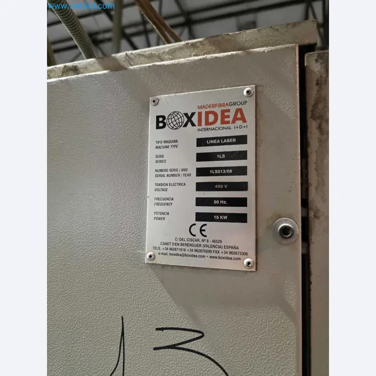 Liquidação de empresas - Máquinas de embalagem usadas para embalagem de frutas e legumes (linha de produção de MDF)-17