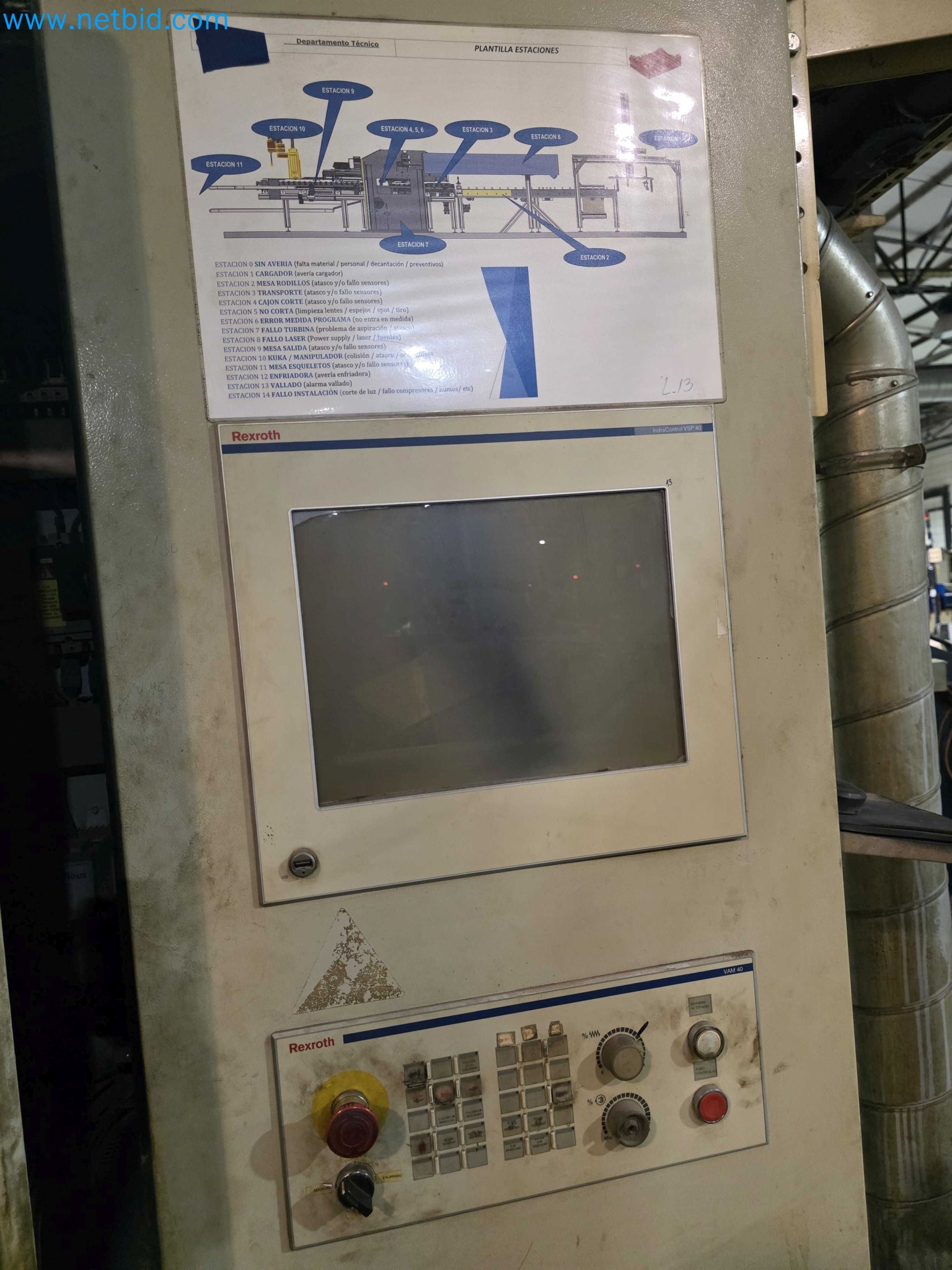 Liquidação de empresas - Máquinas de embalagem usadas para embalagem de frutas e legumes (linha de produção de MDF)-18