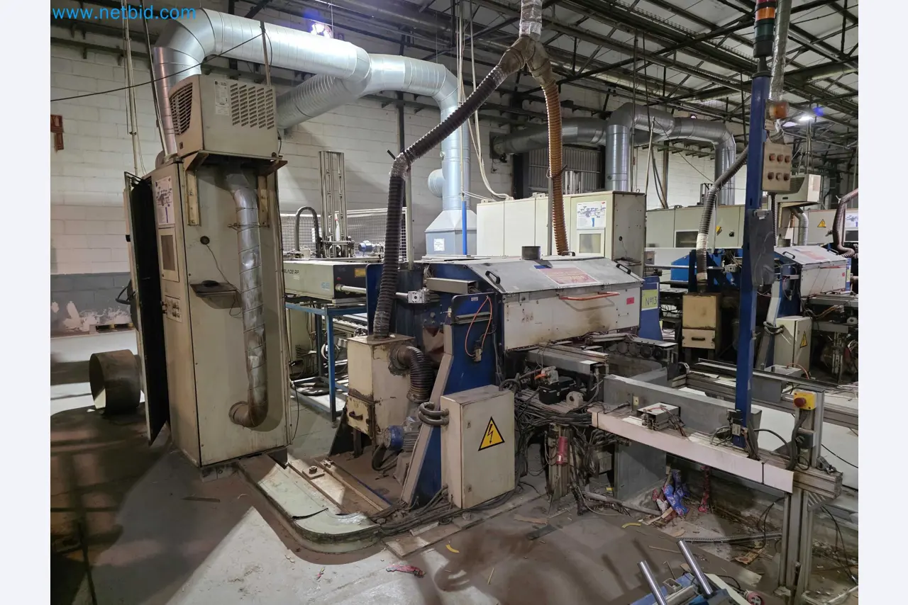 Liquidação de empresas - Máquinas de embalagem usadas para embalagem de frutas e legumes (linha de produção de MDF)-1