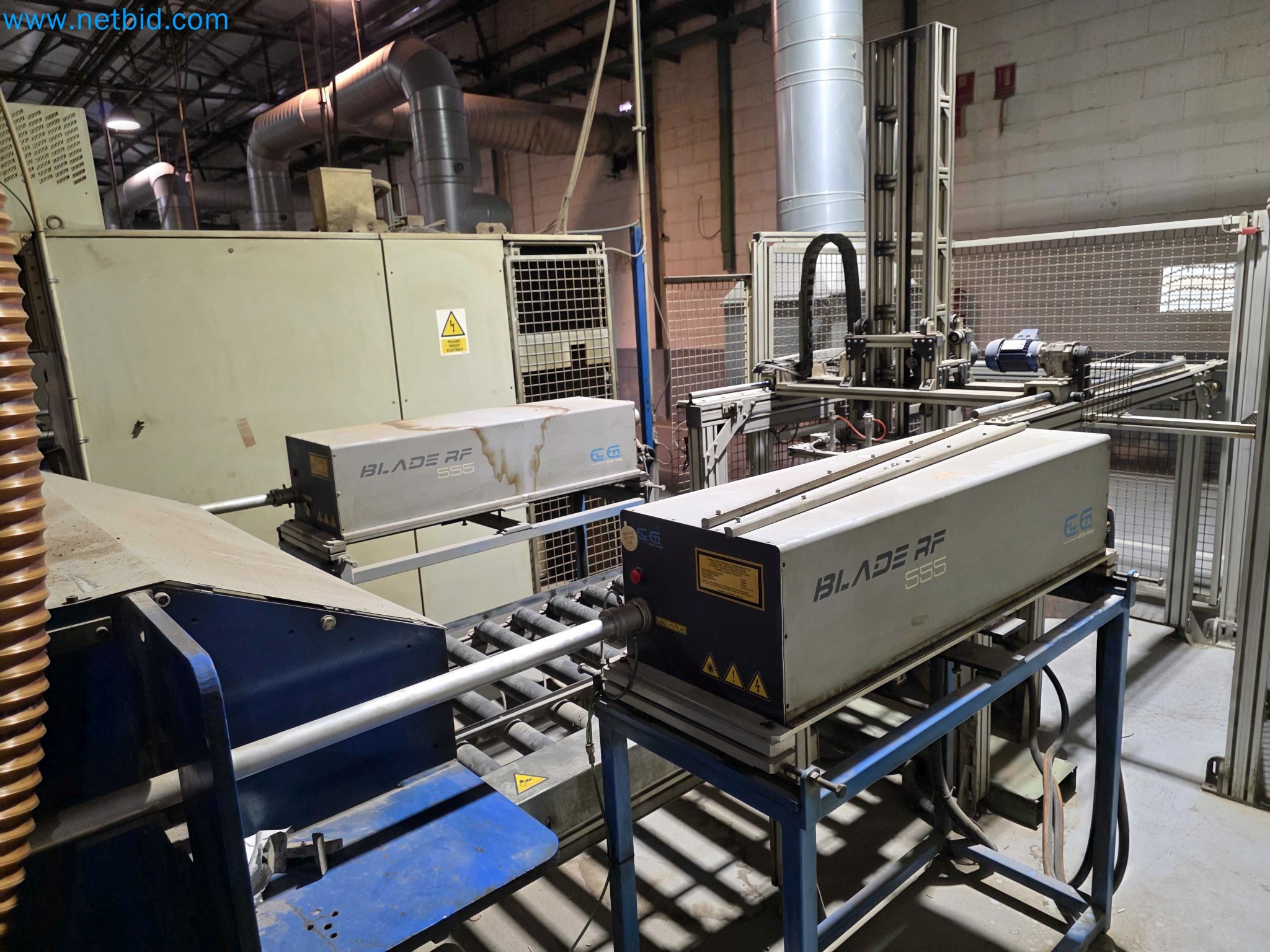 Liquidação de empresas - Máquinas de embalagem usadas para embalagem de frutas e legumes (linha de produção de MDF)-3