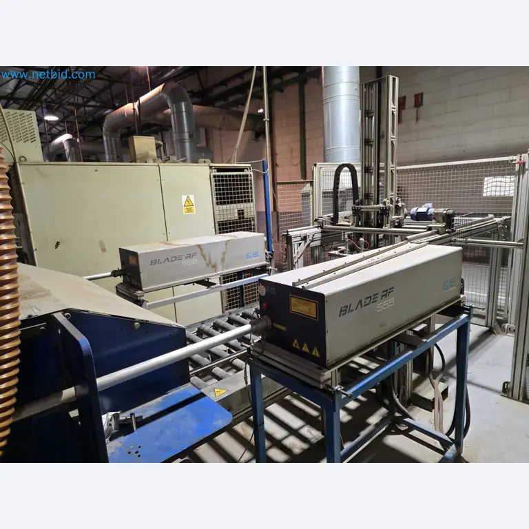 Liquidação de empresas - Máquinas de embalagem usadas para embalagem de frutas e legumes (linha de produção de MDF)-3