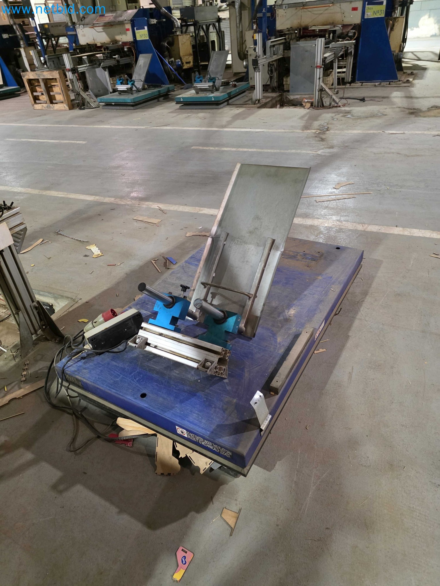 Liquidação de empresas - Máquinas de embalagem usadas para embalagem de frutas e legumes (linha de produção de MDF)-4