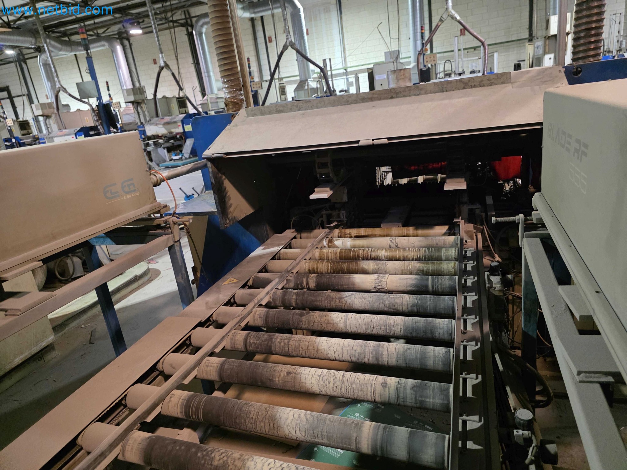 Liquidação de empresas - Máquinas de embalagem usadas para embalagem de frutas e legumes (linha de produção de MDF)-14