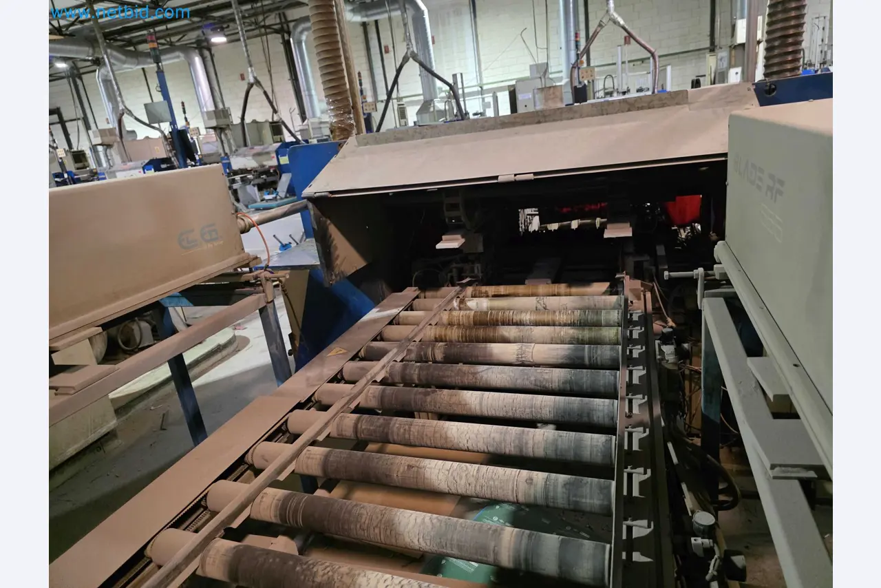 Liquidação de empresas - Máquinas de embalagem usadas para embalagem de frutas e legumes (linha de produção de MDF)-14