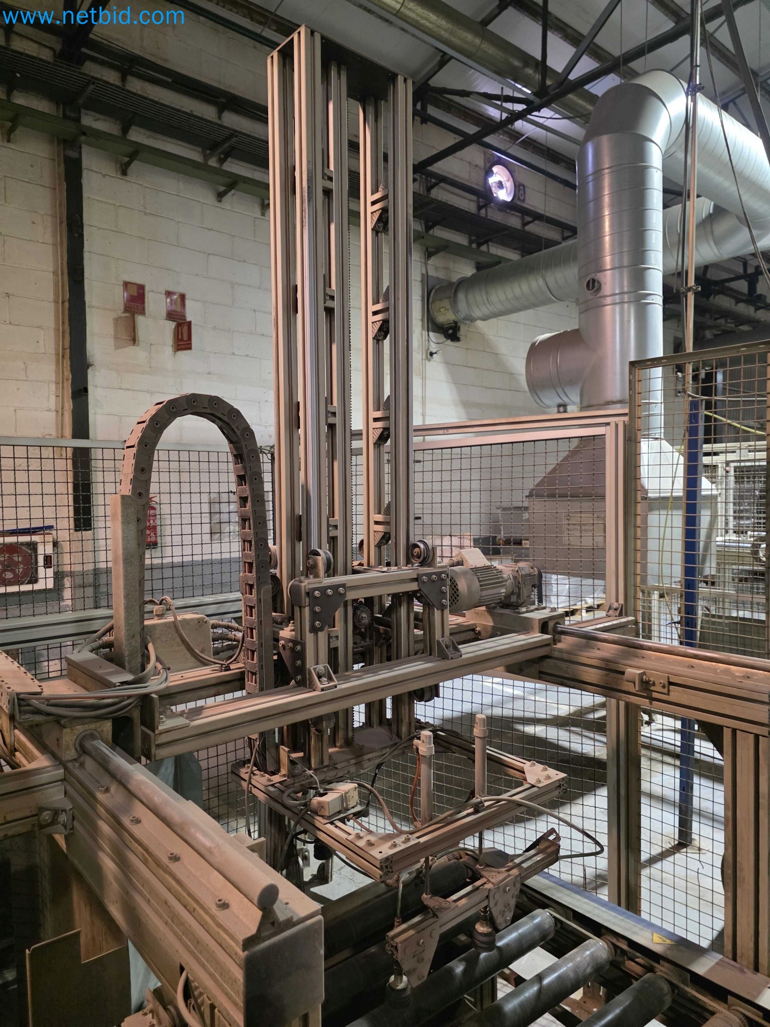 Liquidação de empresas - Máquinas de embalagem usadas para embalagem de frutas e legumes (linha de produção de MDF)-15