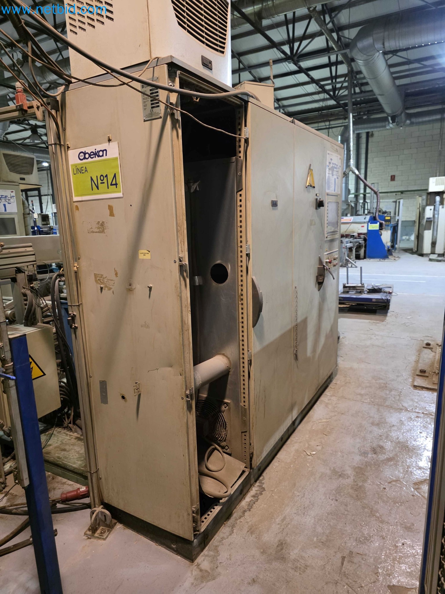 Liquidação de empresas - Máquinas de embalagem usadas para embalagem de frutas e legumes (linha de produção de MDF)-19