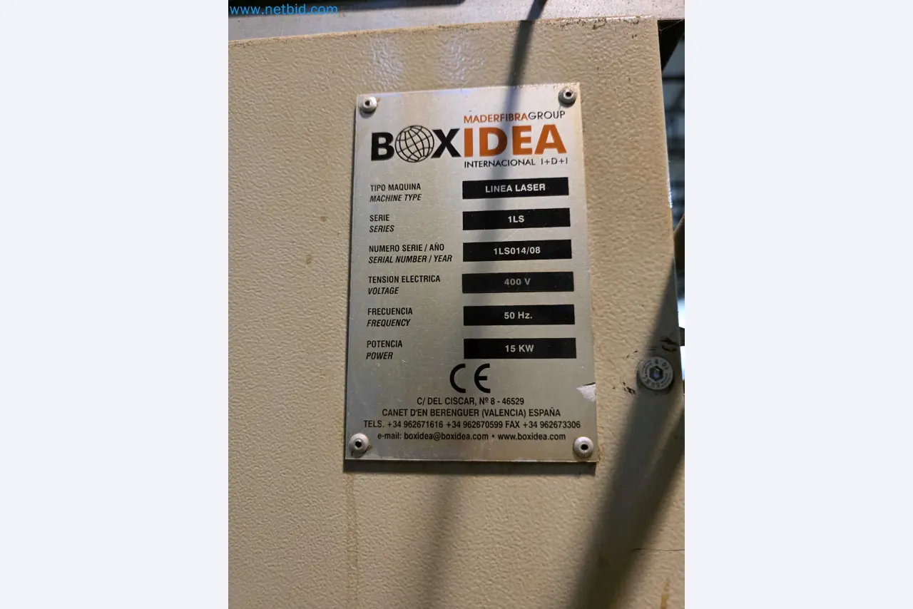 Liquidação de empresas - Máquinas de embalagem usadas para embalagem de frutas e legumes (linha de produção de MDF)-20