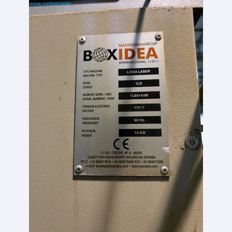 Liquidação de empresas - Máquinas de embalagem usadas para embalagem de frutas e legumes (linha de produção de MDF)-20