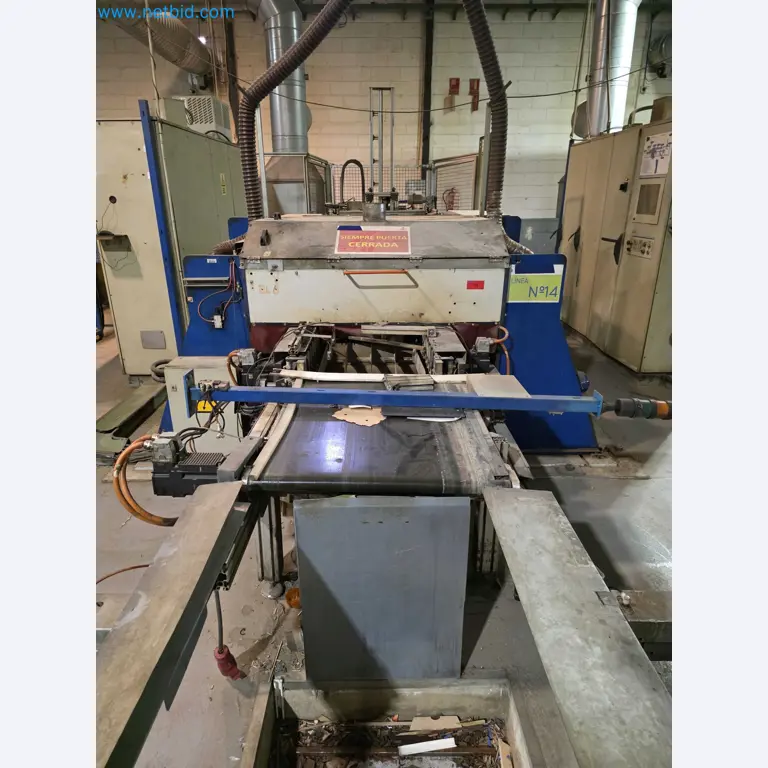 Liquidação de empresas - Máquinas de embalagem usadas para embalagem de frutas e legumes (linha de produção de MDF)-2