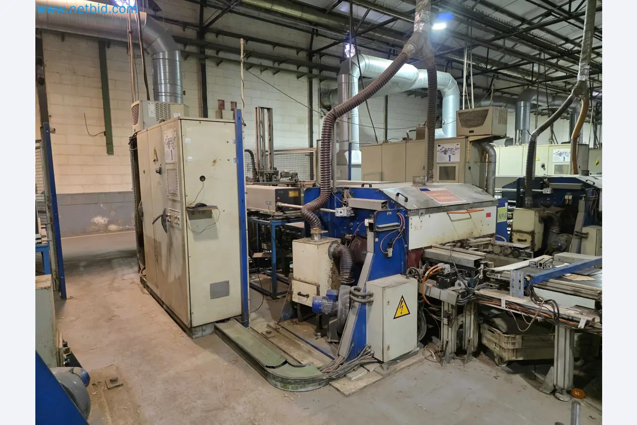 Liquidação de empresas - Máquinas de embalagem usadas para embalagem de frutas e legumes (linha de produção de MDF)-3